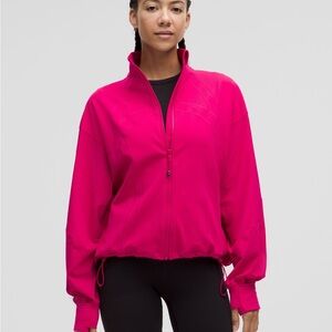 NWT Lululemon Define Relaxed-Fit Jacket Luon in Passionate - Sz 10